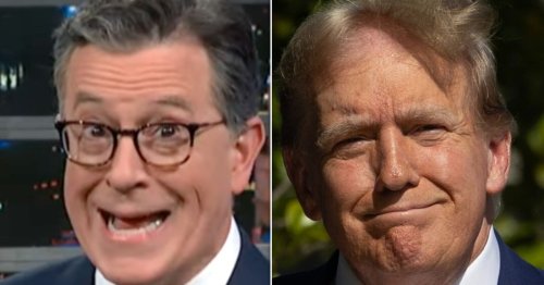 Stephen Colbert Exposes Most 'Interesting' Typo Hidden In Trump's Weird New Rant