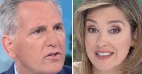 CBS Anchor Can't Keep Straight Face Over Kevin McCarthy's Shutdown Claim