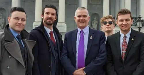 GOP Congressman Matt Rosendale Poses With Neo-Nazis