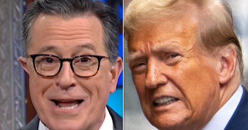 Stephen Colbert Spots Exact Moment Trump's Brain Shut Down Completely
