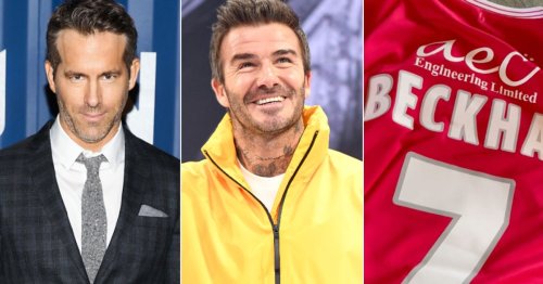 Ryan Reynolds' Cheeky Birthday Gift For David Beckham Couldn't Have Been More On Brand