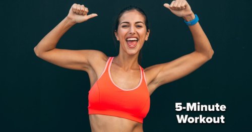 Try This 5-Minute Standing Abs Workout When You've Got Time To Kill