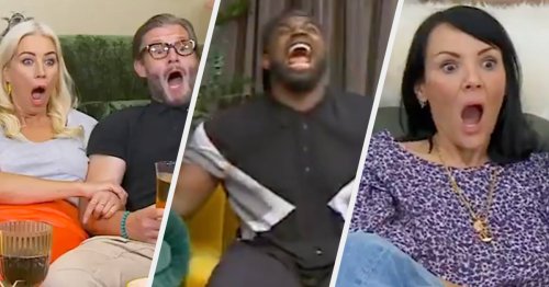 The Celebrity Goggleboxers' Reactions To That Sex/Life Shower Scene Were Absolutely Priceless