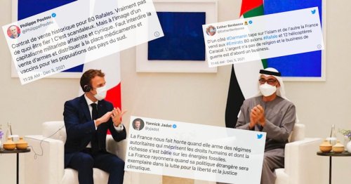 Une "honte", "scandaleux", la vente record de Rafale aux Émirats arabes unis fait bondir la gauche