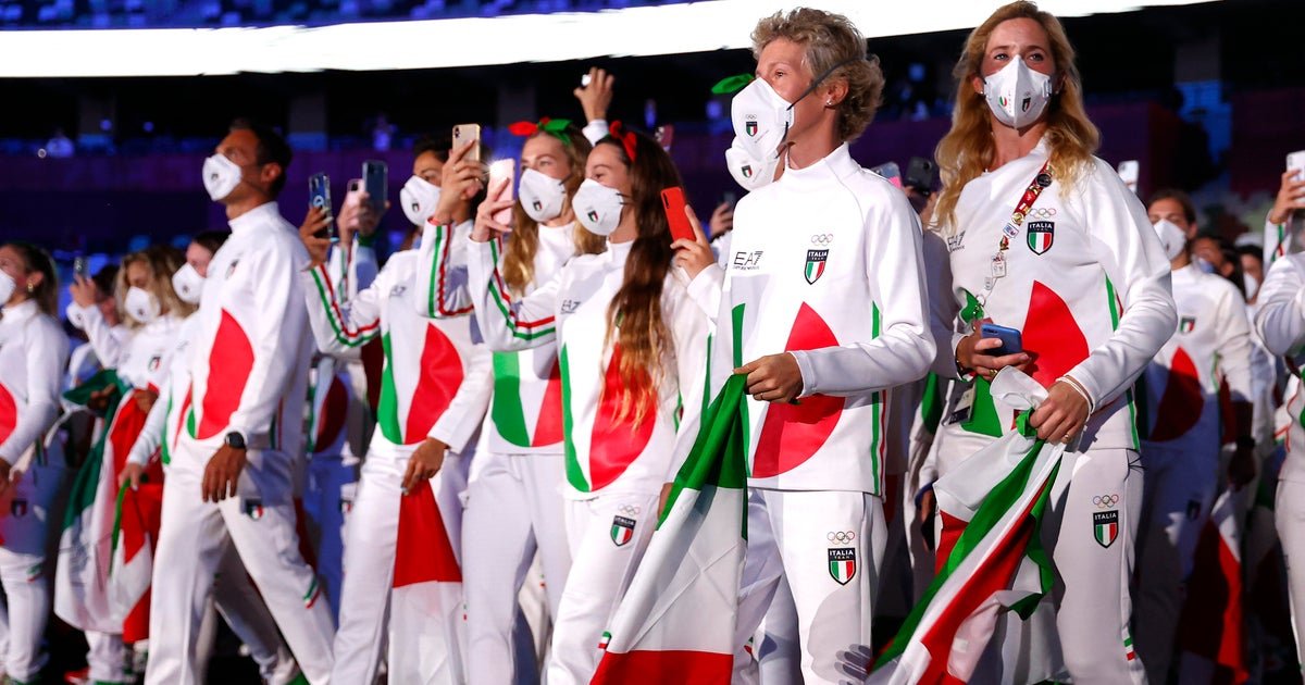 Italy Turns Heads At Tokyo Olympics Opening Ceremony With 'Interesting' Outfits