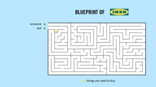 El verdadero mapa de IKEA (HUMOR)