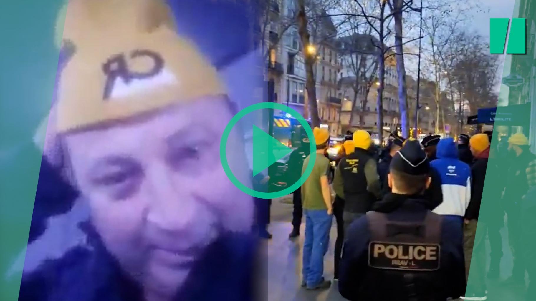 Un chef de file de la Coordination rurale interpellé lors d’une discussion avec des journalistes à Paris
