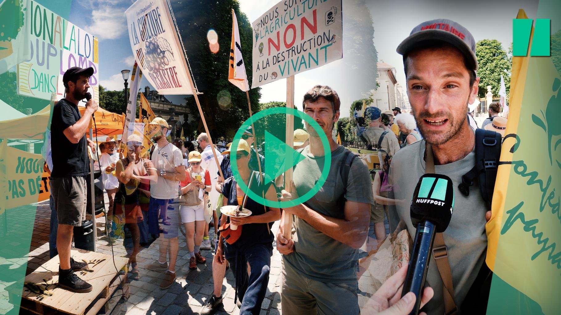 Loi Duplomb : ces agriculteurs de la Confédération paysanne en colère contre un texte « dicté par l’agro-industrie »