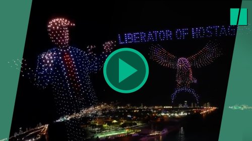 Un show de drones pro-Trump digne d’une dictature a eu lieu en Floride
