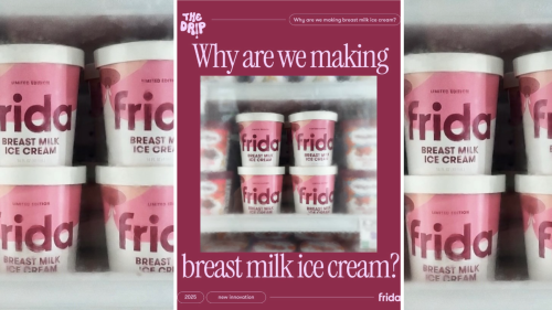 Pour faire la pub d’un tire-lait, cette marque américaine pour bébé est allée très loin