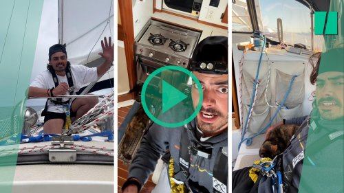 Cet Américain a tout plaqué pour prendre la mer avec son chat, et son périple passionne