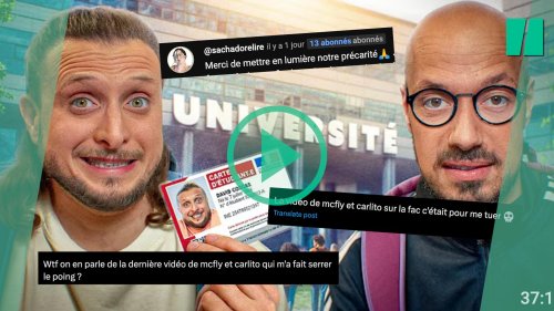 Devant la vidéo McFly et Carlito en « immersion » à la fac de Nanterre, ces étudiants les trouvent « déconnectés »