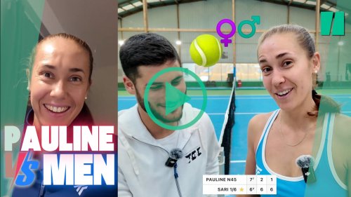 En perdant son défi de tennis contre les hommes, Pauline Payet a mis un smash au sexisme