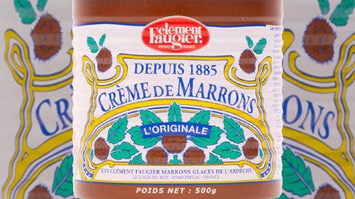 La crème de marrons Clément Faugier change son étiquette, et ce n’est pas un détail