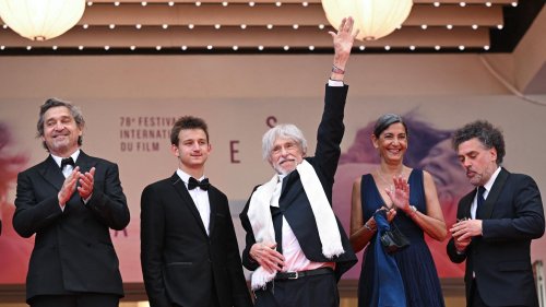 Cannes déroule le tapis rouge à Pierre Richard qui n’a pas perdu son humour