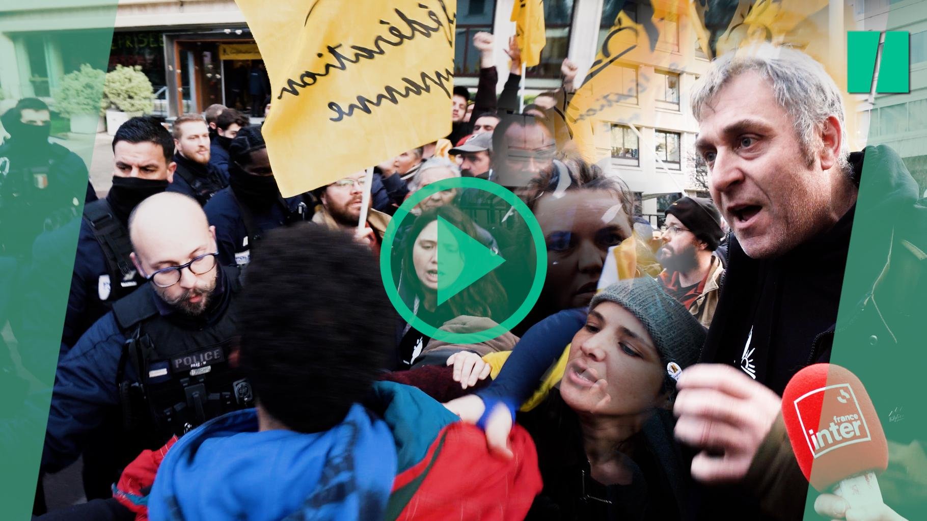 Une action de la Confédération paysanne au ministère de l’Agriculture écourtée manu militari