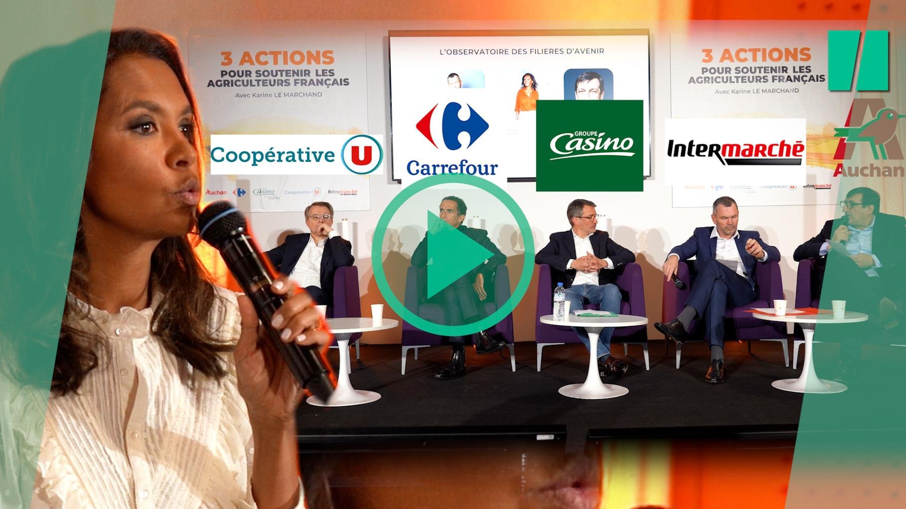 On a suivi Karine Le Marchand au salon de l’Agriculture pour tester la popularité de son plan agricole