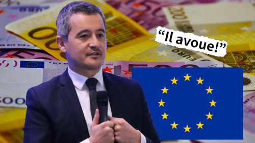 Sur la fin de l’argent liquide, Darmanin a remis une pièce dans une théorie complotiste bien connue