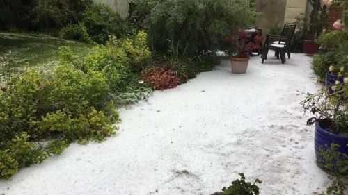 Vols retardés à Roissy, orages de grêle... Les images des trombes d’eau de Paris à Montpellier