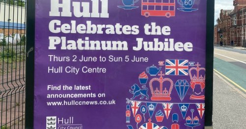 'Big mistake' spotted on Hull City Council's Queen's Jubilee posters