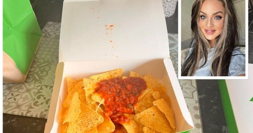 Subway customer left cheesed off over 'joke' nachos and salad delivery