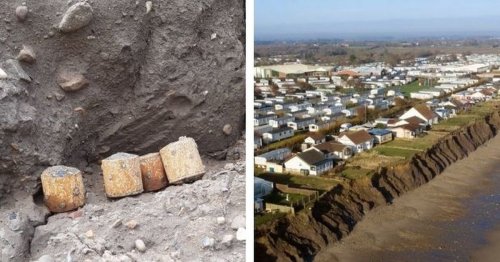 World War Two rocket parts found on East Yorkshire beach