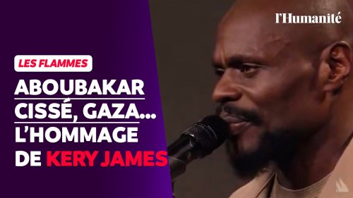 Aboubakar Cissé, la Palestine, le Congo… l’hommage de Kery James à la cérémonie des Flammes