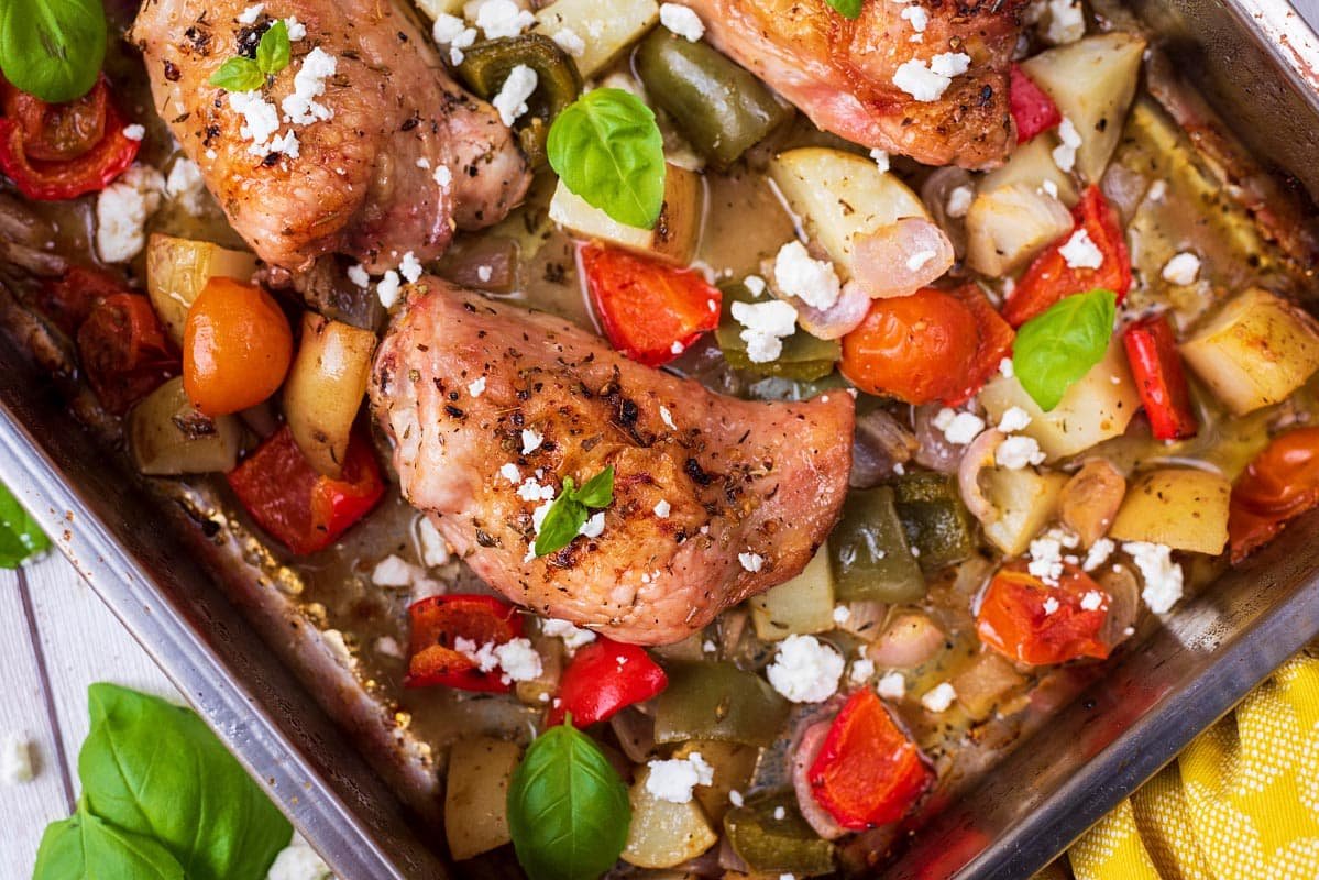 Easy Chicken Traybake