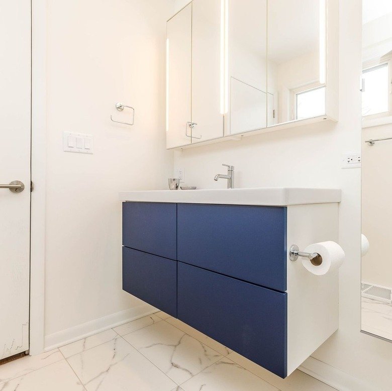 7 IKEA Bathroom Vanity Hacks We're Saving From Instagram