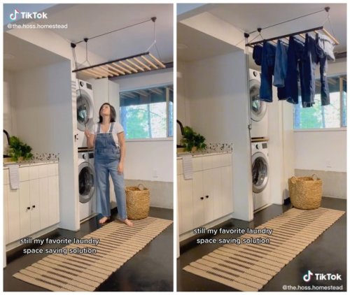 This Laundry Rack Will Save You Space Where You Need It Most