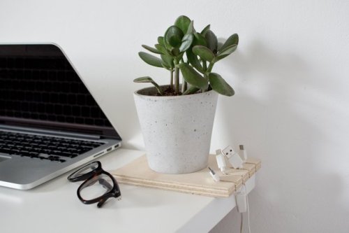 We Highly Encourage You to Make This Cable Organizer for Your Desk