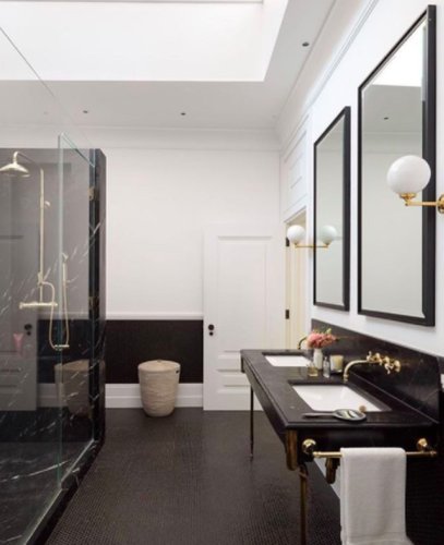 This Is Why the Black Bathroom Trend Should Be a Forever Trend