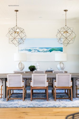 coastal dining room light