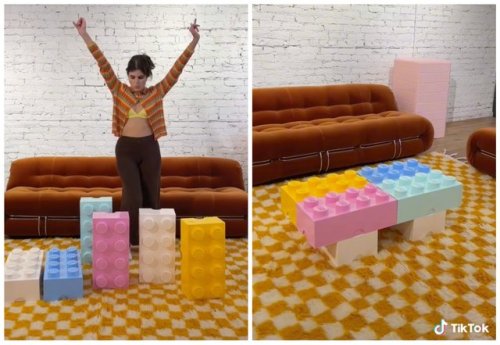 Where to Buy the Giant LEGOs You're Seeing in Furniture DIYs | Hunker