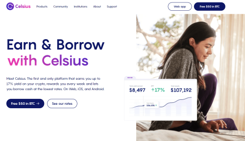 Celsius Review : A great platform to earn yield on your crypto