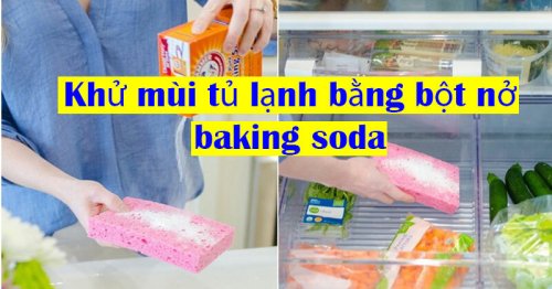 Khử mùi hôi bằng baking soda cho tủ lạnh có thật sự hiệu quả ? - Hút Hầm Cầu Phú Lộc