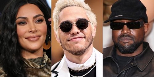 Here's How Kim Kardashian and Pete Davidson Feel About Kanye West's Posts