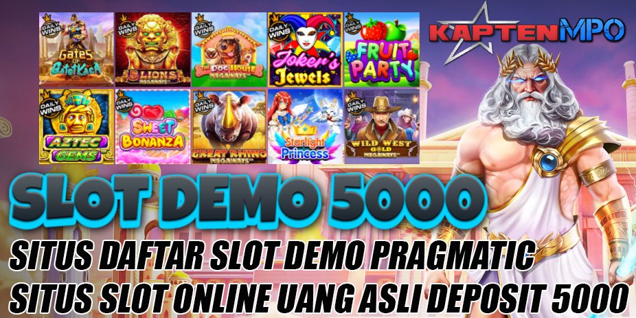 Slot Demo 5000 : Situs Online Slot Demo Pragmatic Link Slot Deposit 5000 - cover
