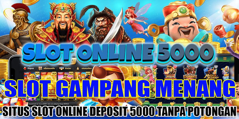 Slot 5000 : Situs Slot Online Deposit 5000 Paling Gacor Jamin Menang cover image