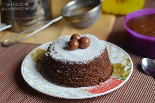Microwave Chocolate Cake | Eggless  Cake | Easy Dessert