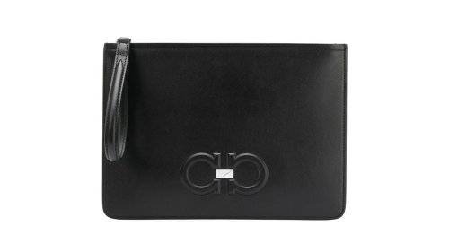 Salvatore Ferragamo Gancini Clutch Bag / $740 AUD