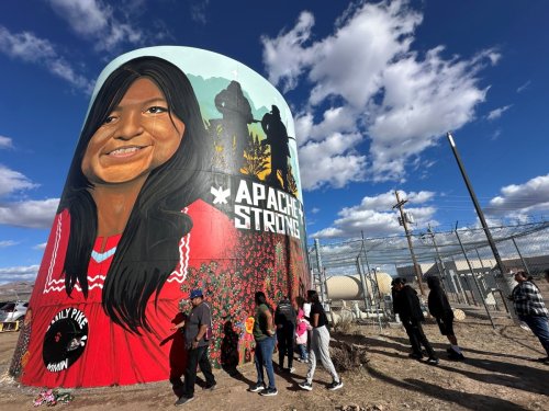 ‘Apache Strong’: Mural honors slain teen Emily Pike