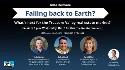 Join us for a free, livestream discussion on the Treasure Valley real estate market