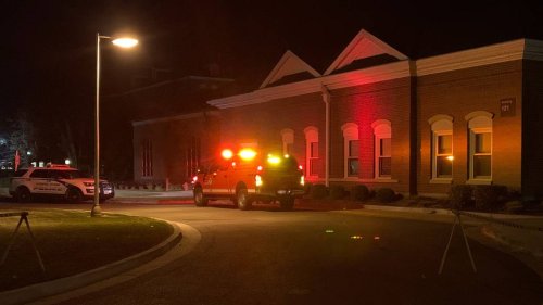 Seized compressor in the attic at Boise VA causes smoke, power outage