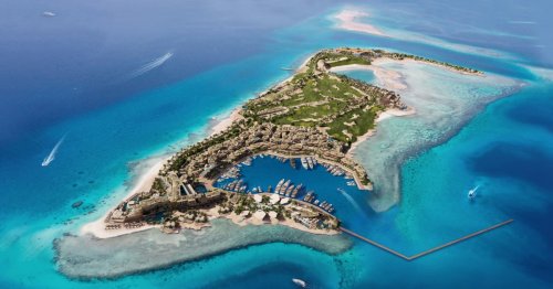 Así es Sindalah, la primera isla de ultralujo del proyecto Neom en Arabia Saudí