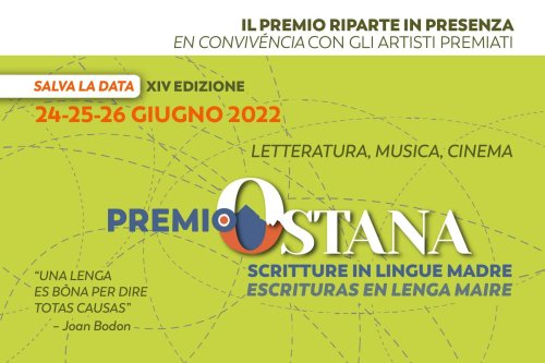 XIV Premio Ostana · 14thOstana Prize - Writings in Mother Tongue - 2022 - 2032 International Decade of Indigenous Languages
