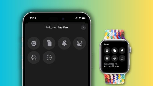 How to control another iPhone or iPad using your iPhone or Apple Watch