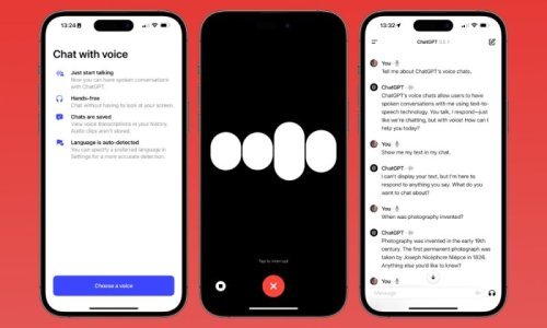You Can Now Talk to ChatGPT on Your iPhone for Free