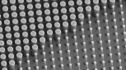 Flat Lenses Made of Nanostructures Transform Tiny Cameras and Projectors