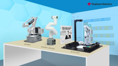 Elephant Robotics Unveils New Desktop Educational Robots for 2023